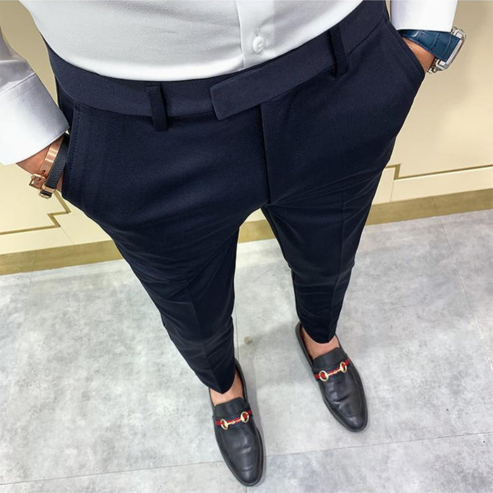 Italian Vega Royal Navy Trouser Slim Fit | ITALIAN VEGA®