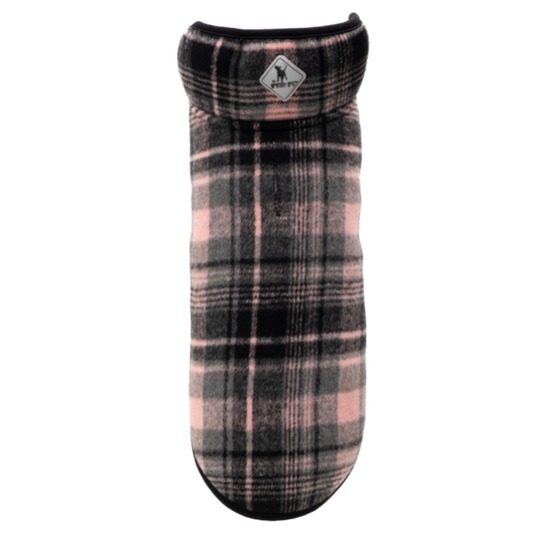 Jacket | Alpine Light Pink & Black Plaid
