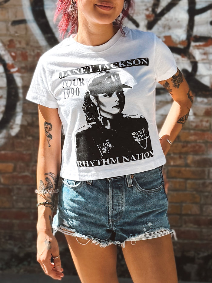 Janet Jackson Crop Top