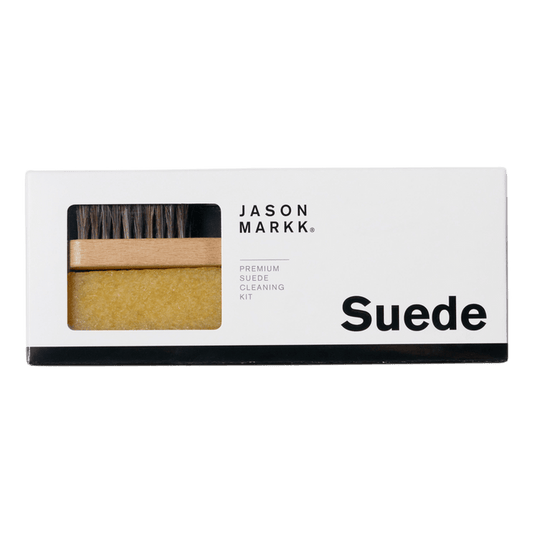 Jason Markk pleiesett til semsket skinn