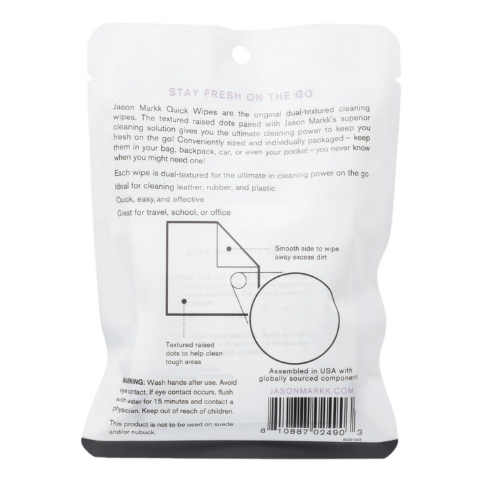 Jason Markk Quick Wipes - 3 stk