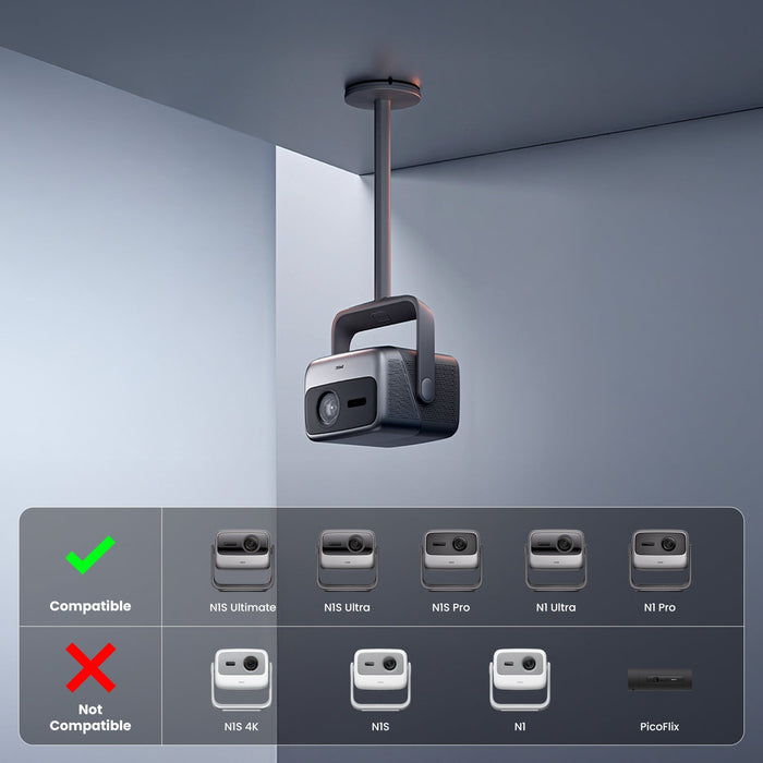 JMGO ceiling mount compatible with N1S ultimate N1S Ultra N1S Pro N1 Ultra N1 Pro