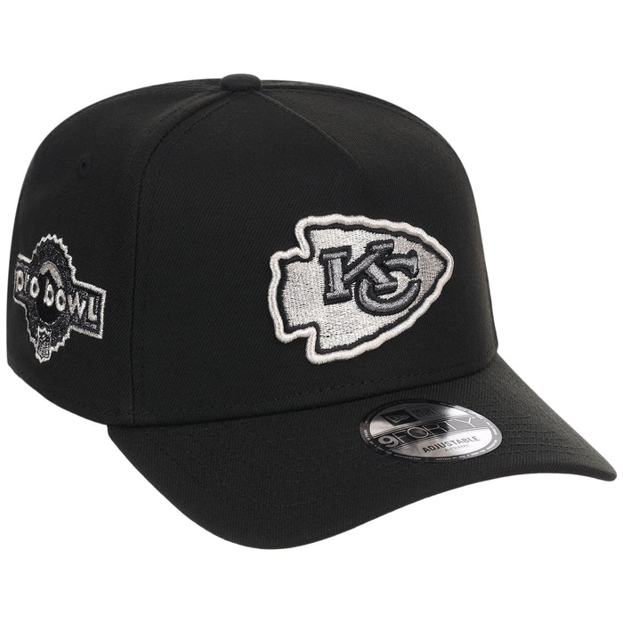 Kansas City Chiefs NFL Liquid Titanium New Era 9FORTY