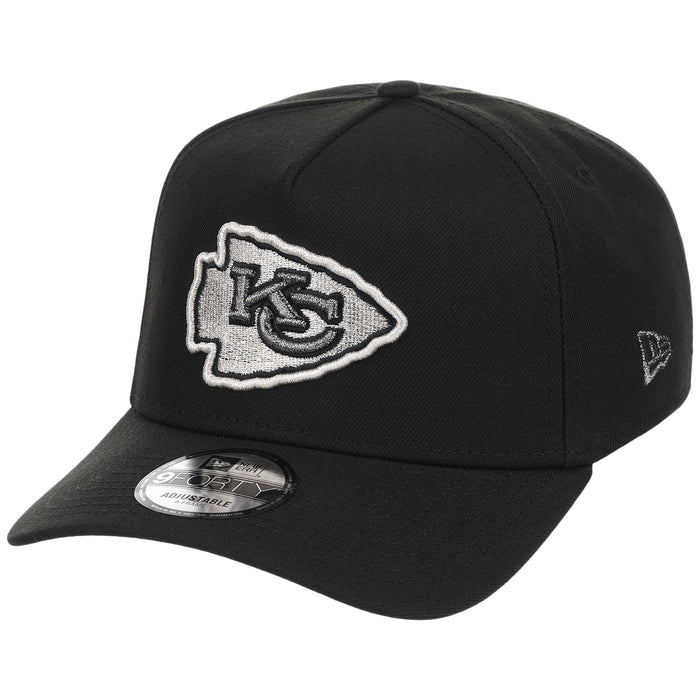 Kansas City Chiefs NFL Liquid Titanium New Era 9FORTY