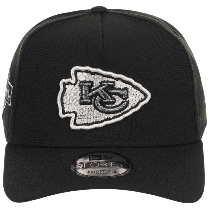 Kansas City Chiefs NFL Liquid Titanium New Era 9FORTY
