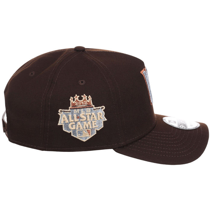 Kansas City Royals MLB Frosted Bark New Era 9FORTY A-Frame