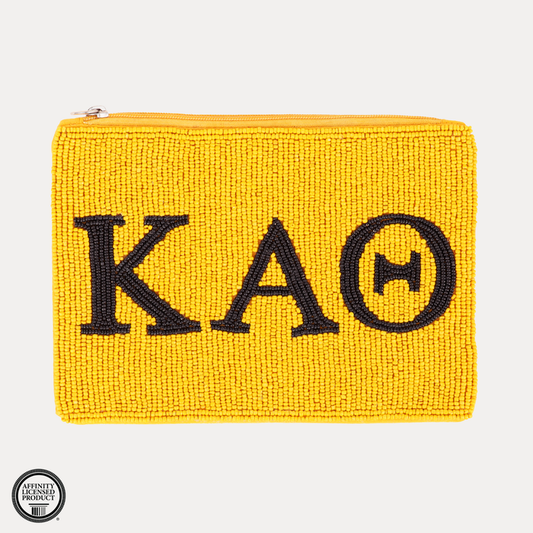 Kappa Alpha Theta Beaded Pouch