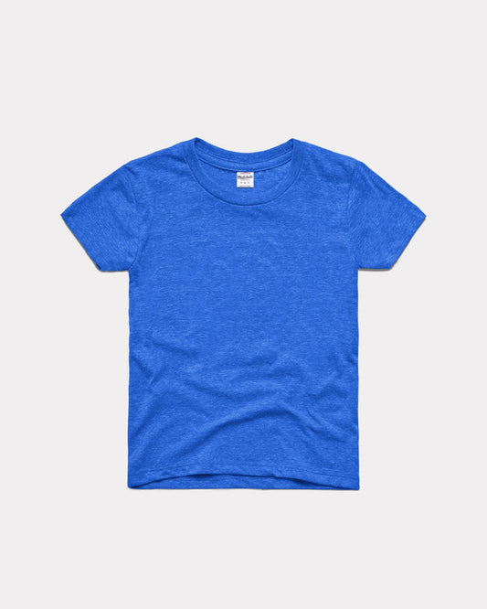 Kids Royal Blue Essential Vintage Youth T-Shirt