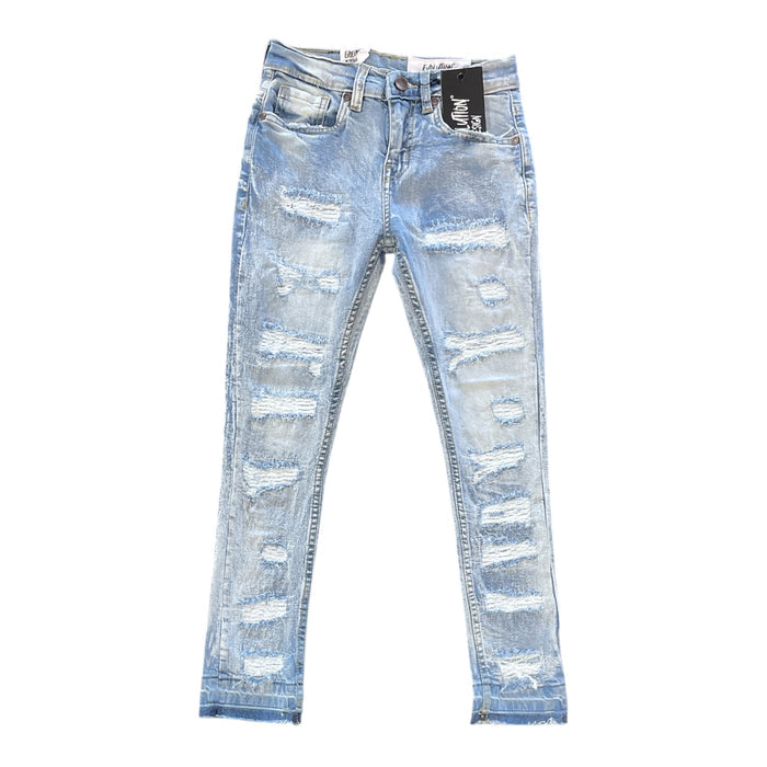 Kids EVOLUTION Mended Slim Denim Jeans