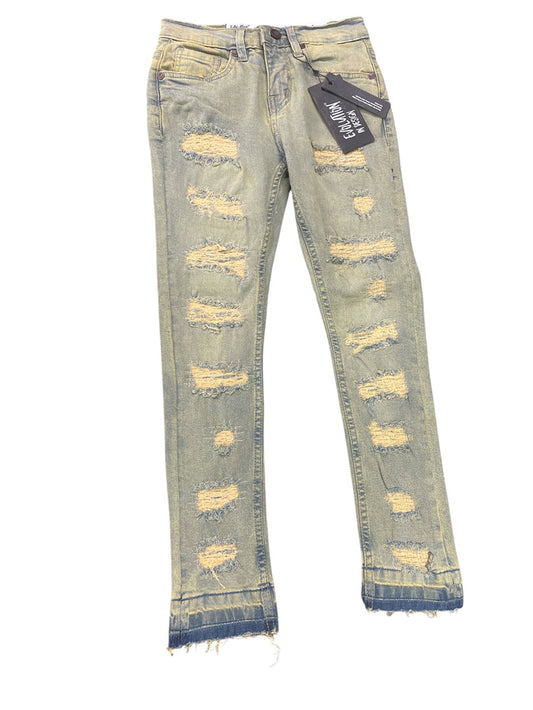Kids EVOLUTION Mended Slim Denim Jeans