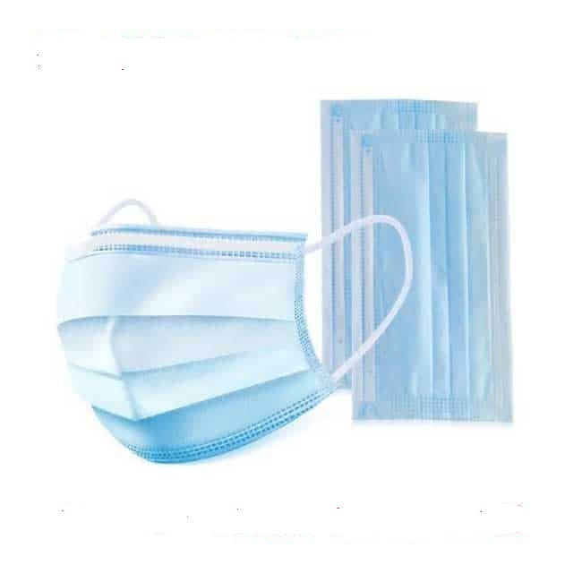 KIEYYUEL disposable medical mask, health and beauty product, featuring white face mask with ear loops for protection and safety.