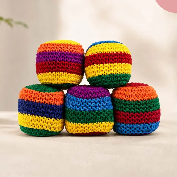 Knitted Hacky Sack