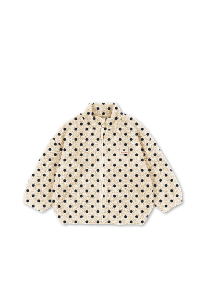 Konges Sløjd JODY TEDDY JACKET POLKADOT
