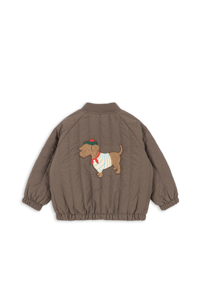Konges Sløjd JUNO BOMBER JACKET WALNUT