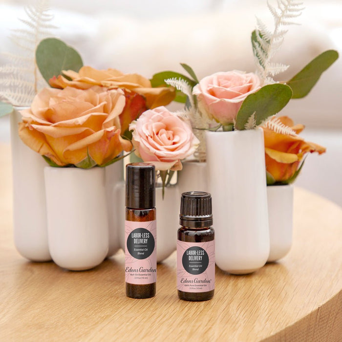 Labor-Less Delivery Essential Oil Blend- Best Support For Pregnancy, Labor & Postpartum