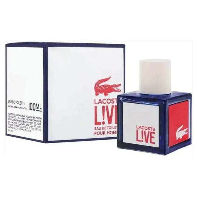 lacoste live pour homme edt 100ml