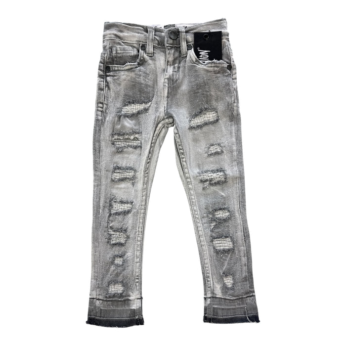 Little Kids EVOLUTION Mended Slim Denim Jeans