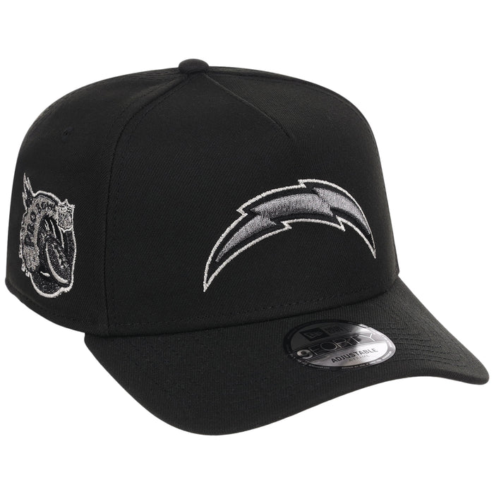 Los Angeles Chargers NFL Liquid Titanium New Era 9FORTY