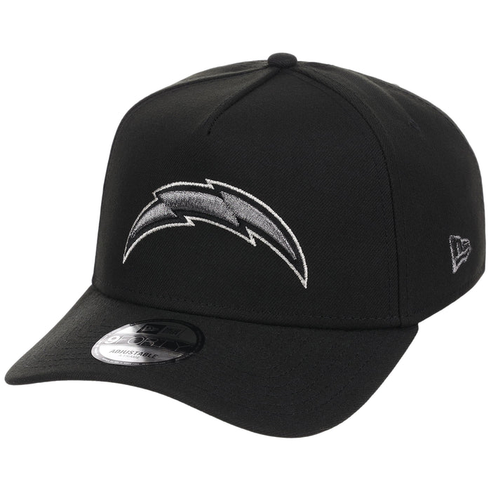 Los Angeles Chargers NFL Liquid Titanium New Era 9FORTY