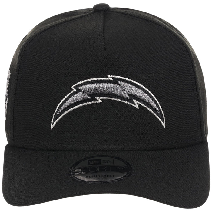 Los Angeles Chargers NFL Liquid Titanium New Era 9FORTY