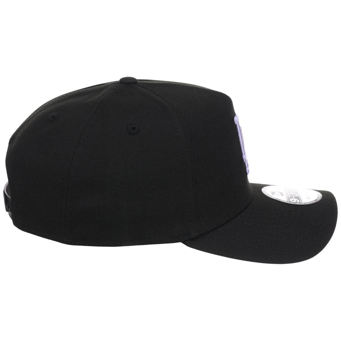 Los Angeles Dodgers MLB Black x Lavender FASHION CORE New Era 9FORTY A-Frame