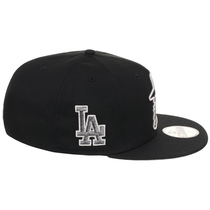 Los Angeles Dodgers MLB Friday Flux New Era 59FIFTY - Black/Black