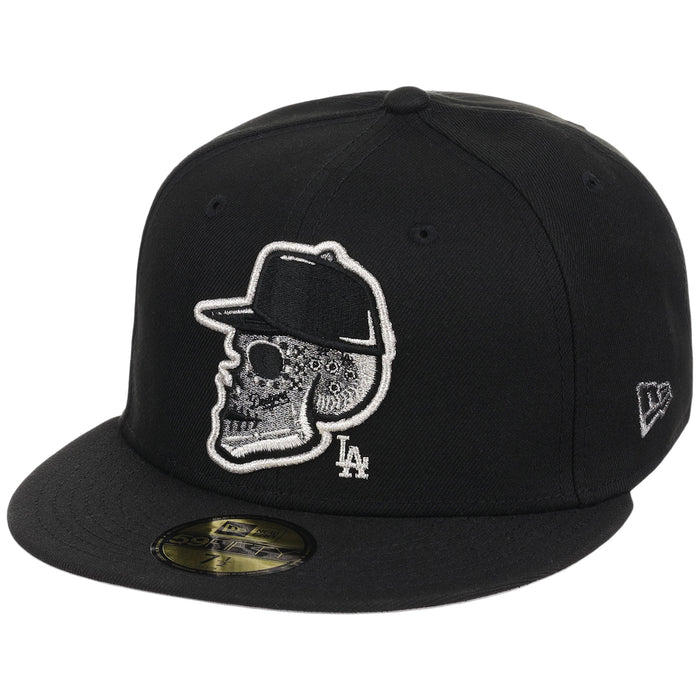 Los Angeles Dodgers MLB Friday Flux New Era 59FIFTY - Black/Black
