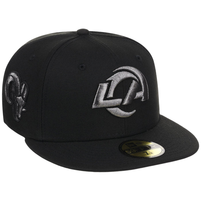 Los Angeles Rams NFL Liquid Titanium New Era 59FIFTY