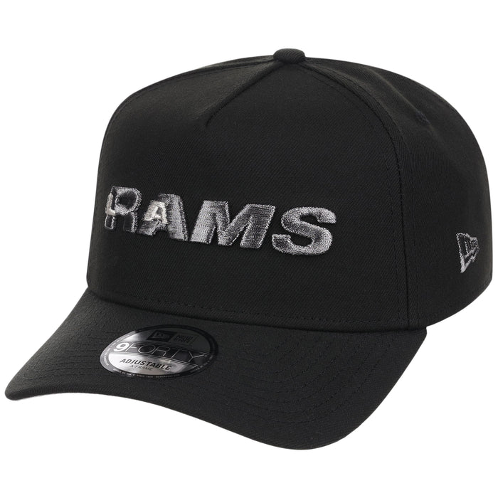 Los Angeles Rams NFL Liquid Titanium New Era 9FORTY