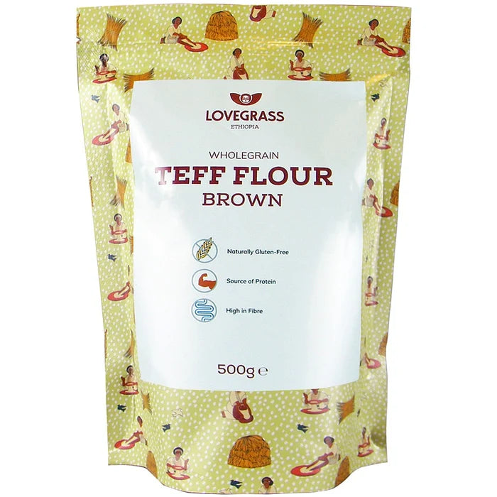 Lovegrass Ethiopia Brown Teff Flour 500g