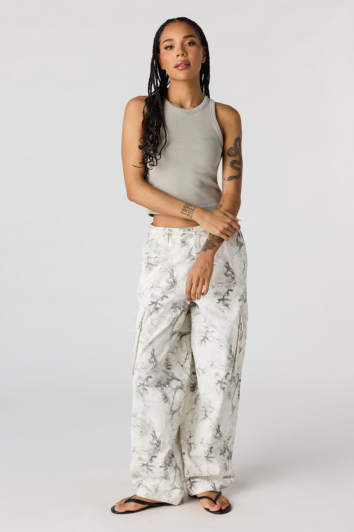 Low Rise Barrel Cargo Pant