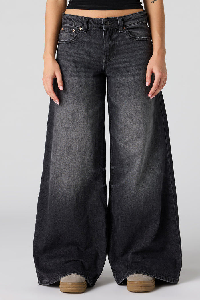 Low Rise Super Wide Leg Jean