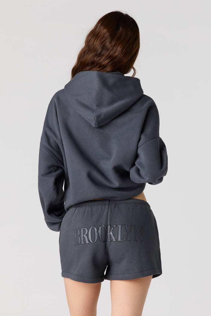 Luxe Fleece Graphic Short