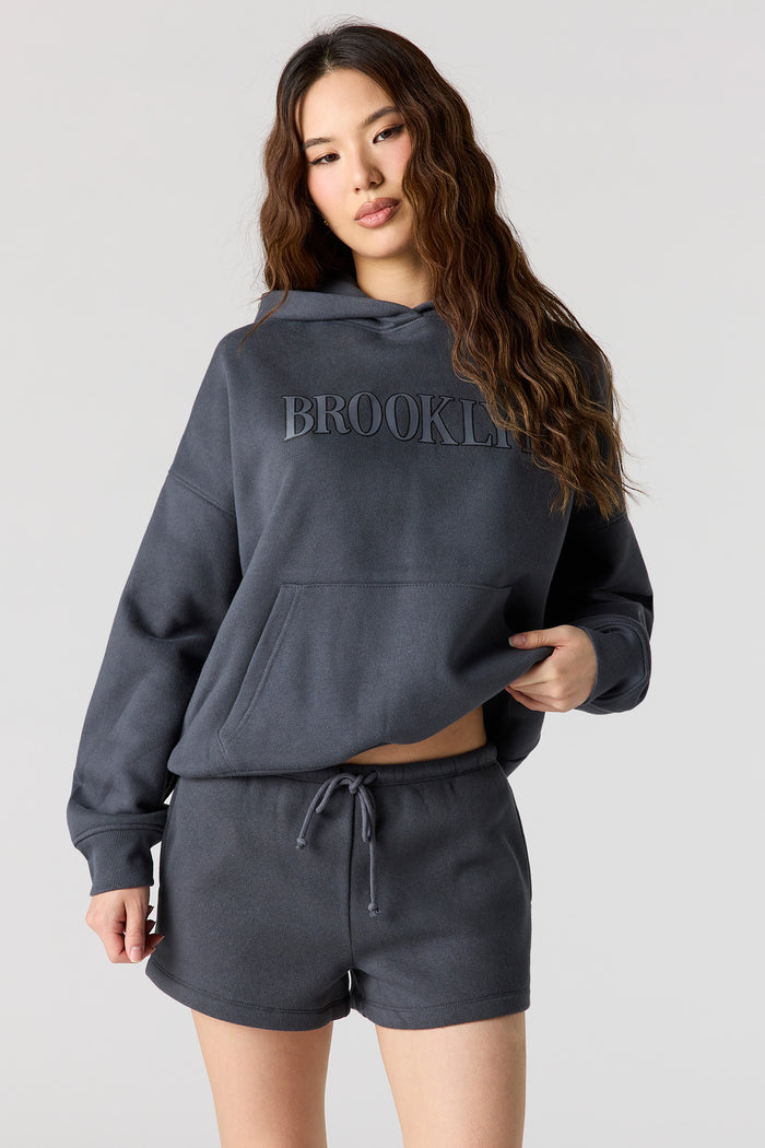 Luxe Fleece Graphic Short