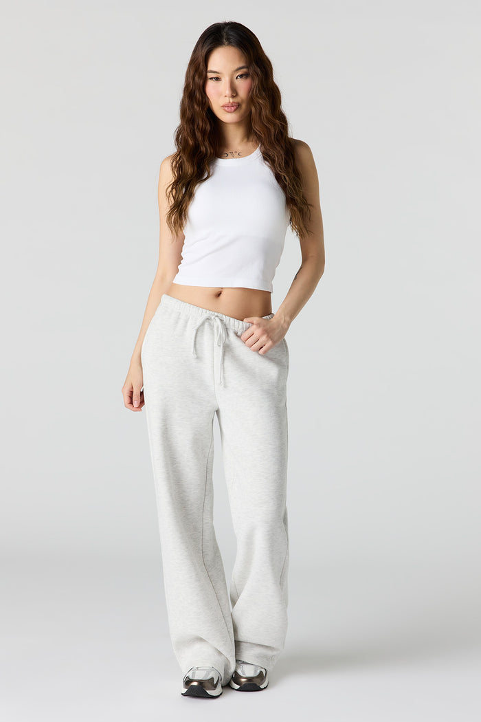 Luxe Fleece Wide Leg Sweatpant