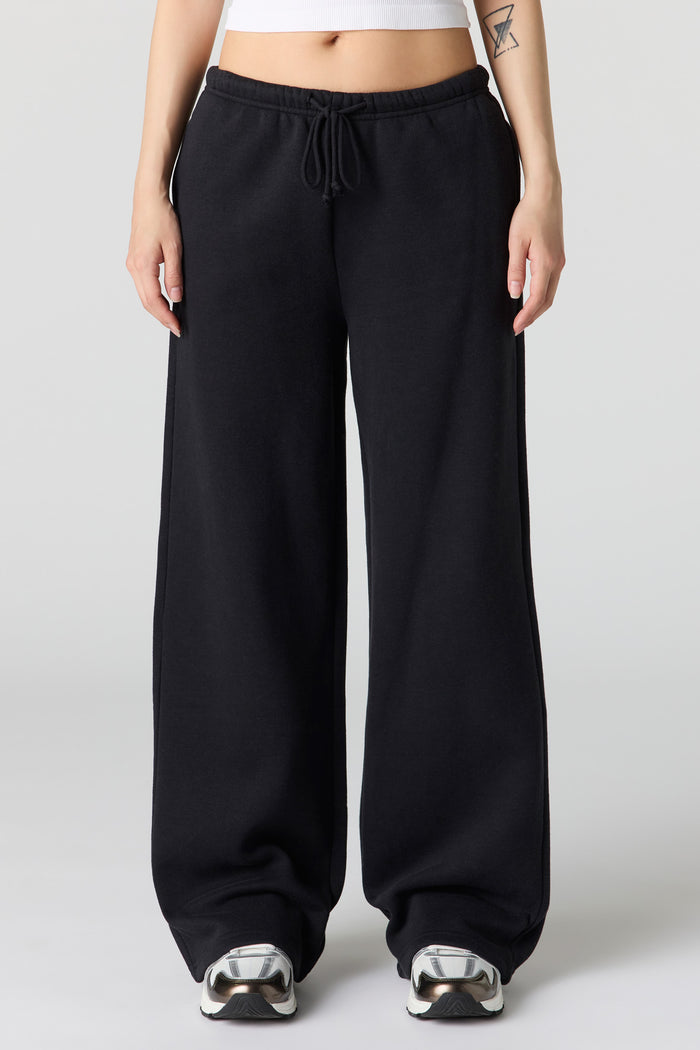 Luxe Fleece Wide Leg Sweatpant
