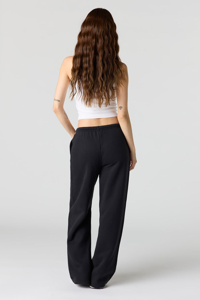 Luxe Fleece Wide Leg Sweatpant