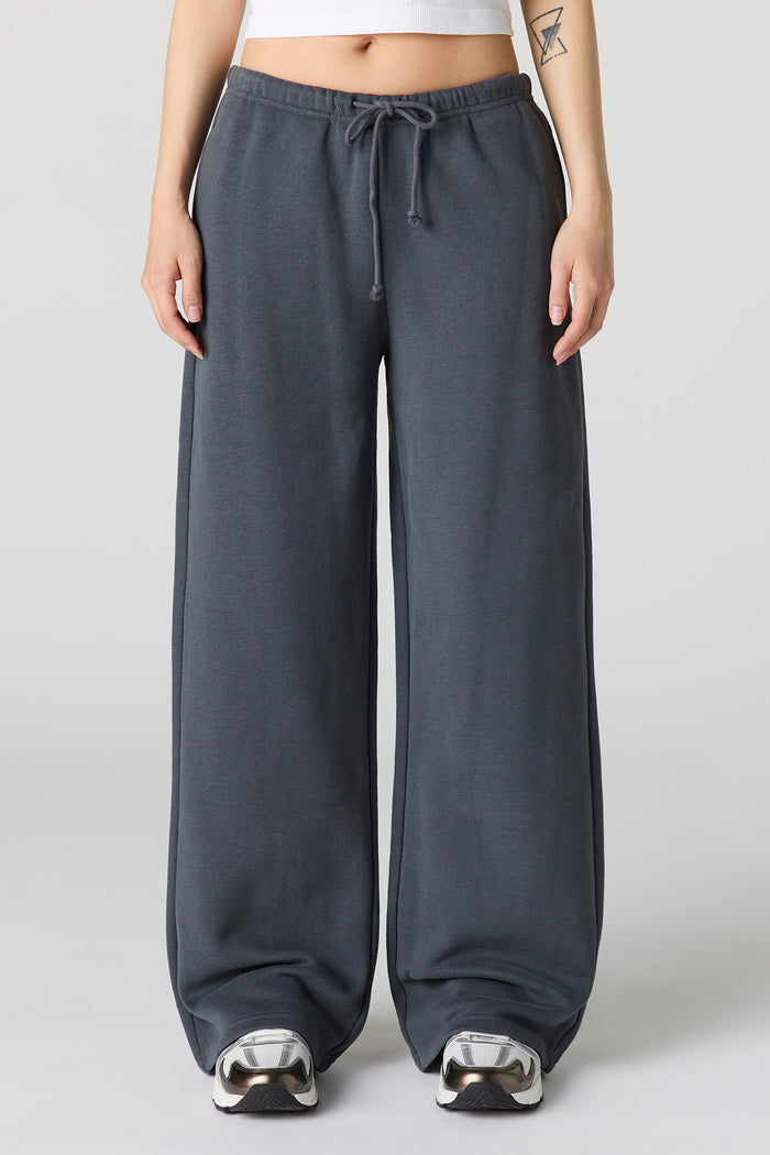 Luxe Fleece Wide Leg Sweatpant