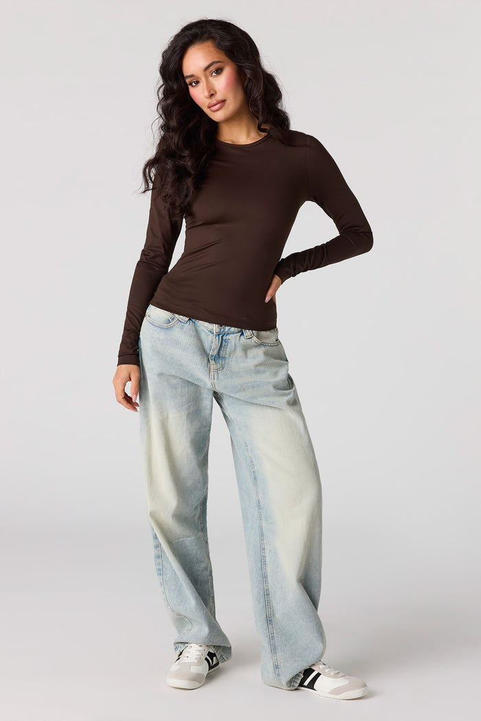 Luxe Heavy Contour Long Sleeve Top