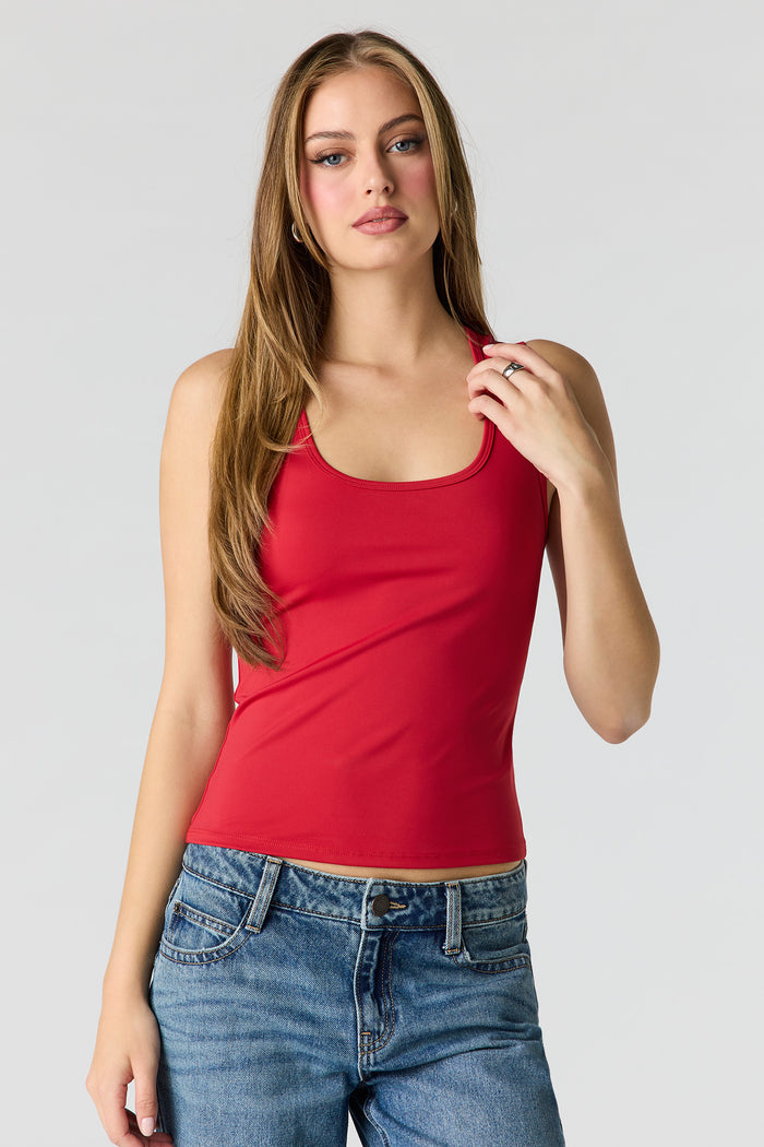 Luxe Heavy Contour Scoop Neck Tank