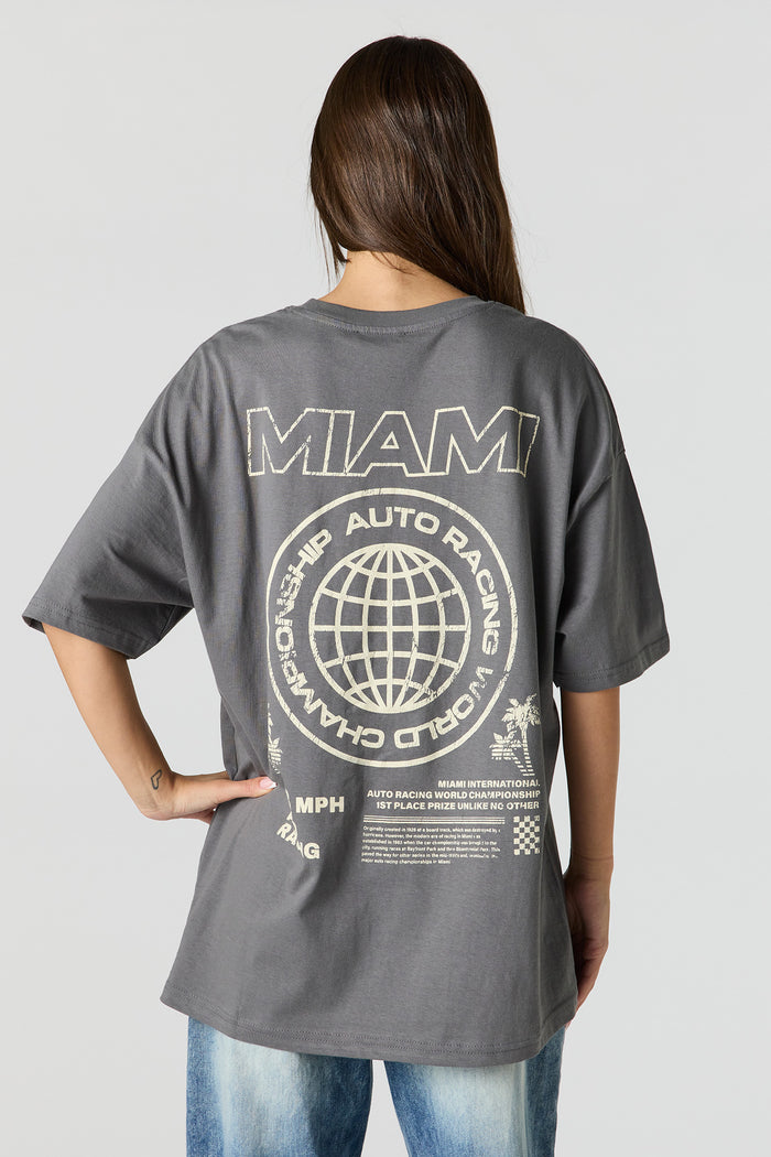 Luxe Heavy Cotton Oversized Graphic T-Shirt