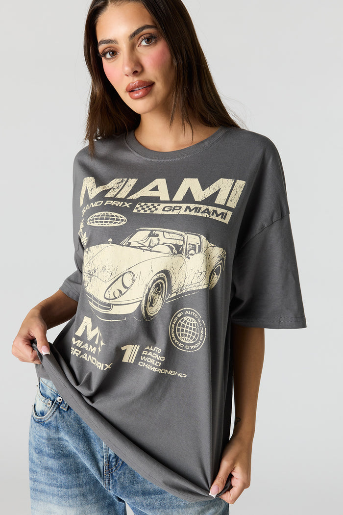 Luxe Heavy Cotton Oversized Graphic T-Shirt