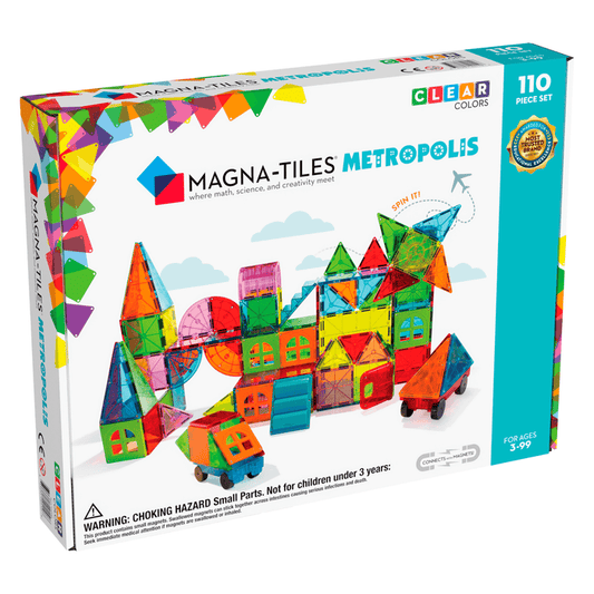 Magna-Tiles Metropolis 110-Piece Set (Damaged Package)