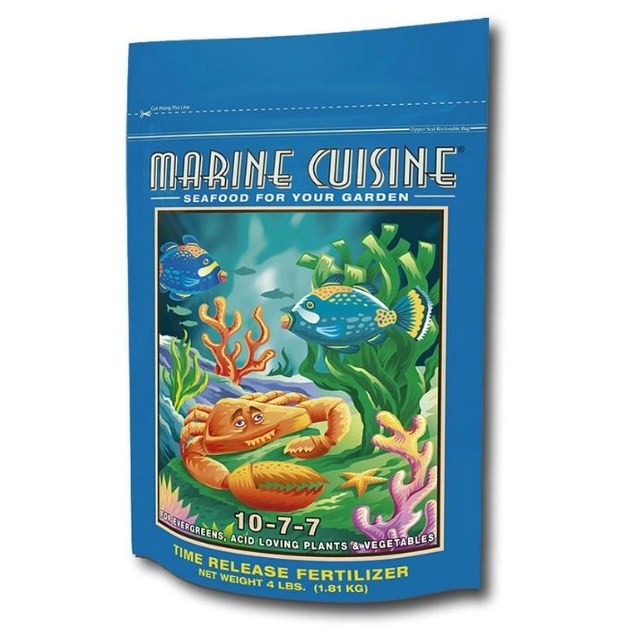 Marine cuisine fertilizer for loving plants and vegtables