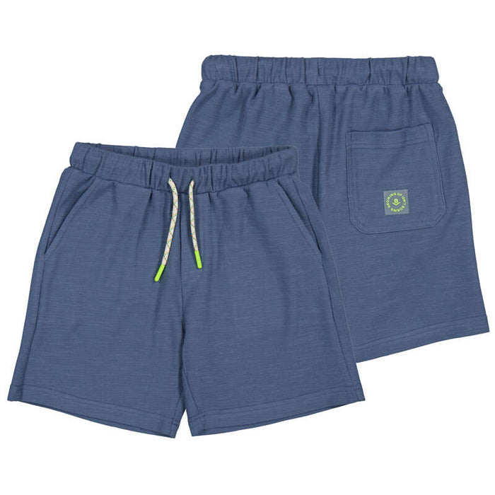 Mayoral Knit Shorts in Universal Blue