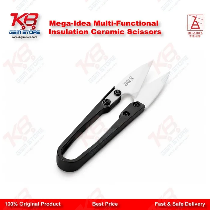 Mega-Idea Multi-Functional Insulation Ceramic Scissors