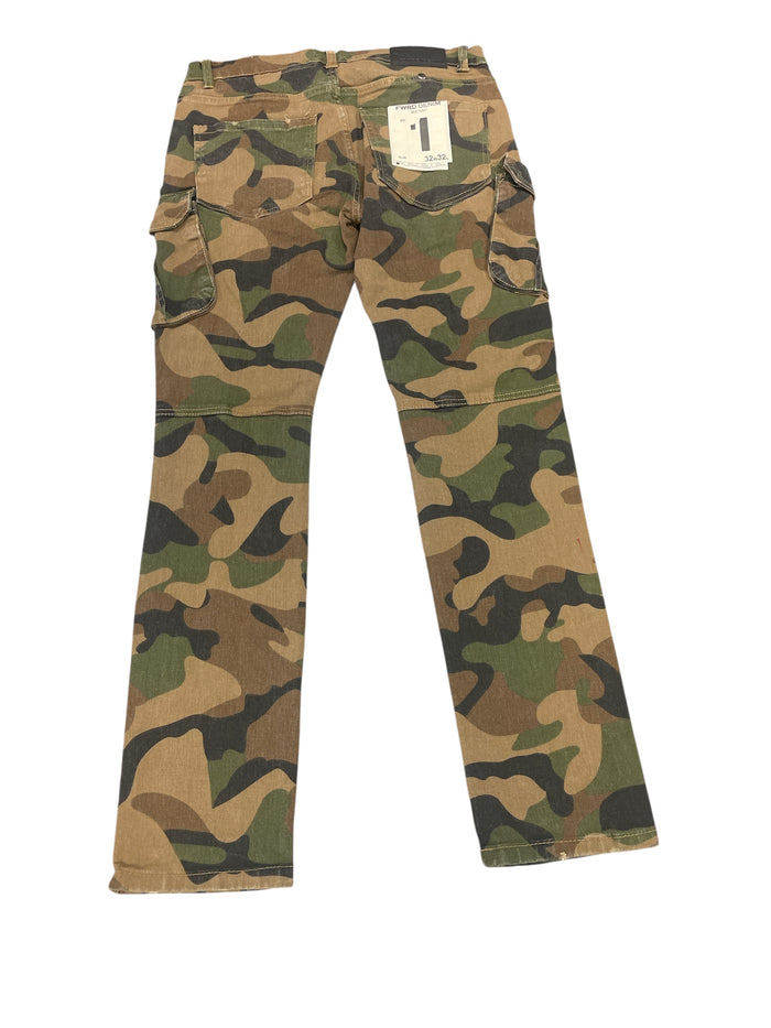 Men FWRD Cadre Camo Cargo Jeans