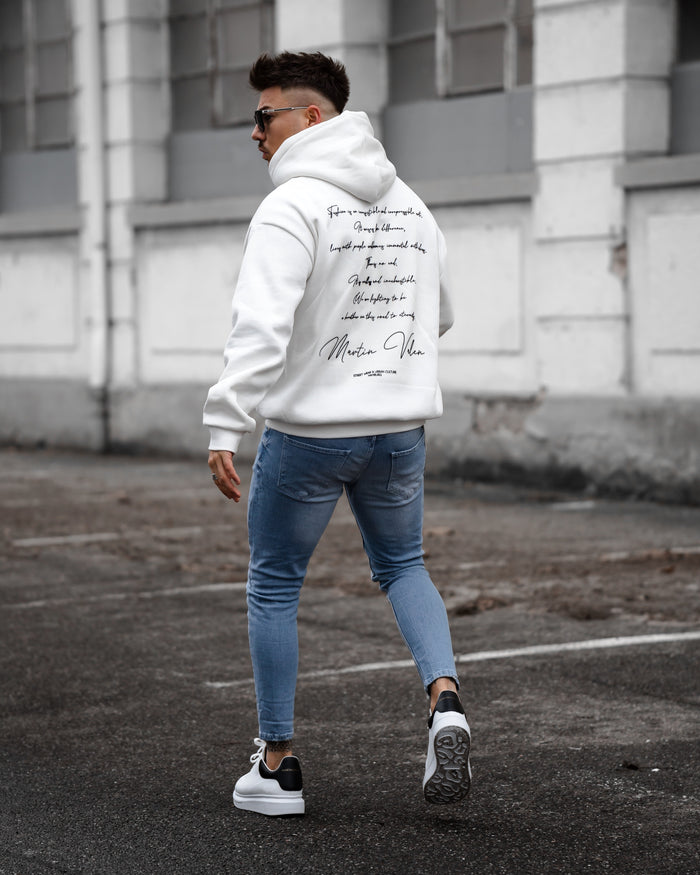 Men's Oversized Hoodie Urban Culture Off White (3)