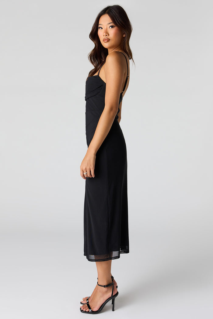 Mesh Midi Dress