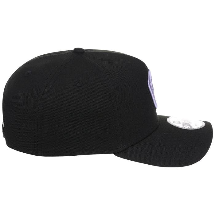 Milwaukee Brewers MLB Black x Lavender FASHION CORE New Era 9FORTY A-Frame
